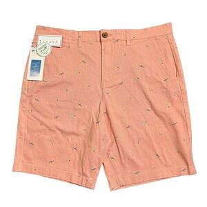 JACHS Bleeker‎ Surfboard Print Shorts Casual Summer Size 32 Vacation Beach Fest